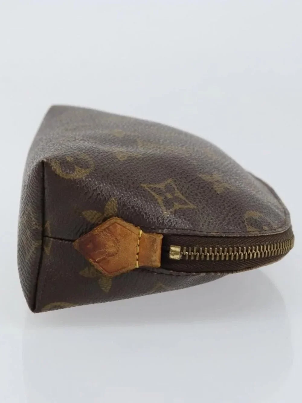 LOUIS VUITTON Monogram Pochette Cosmetic PM Pouch M43998 LV Auth 159485